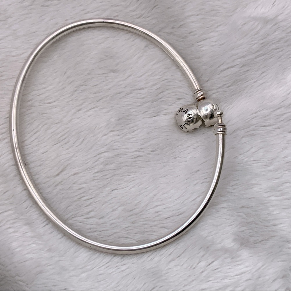 Chamilia Sterling Bangle Bracelet - Picture 5 of 7